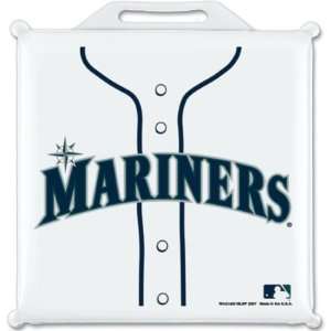  SEATTLE MARINERS OFFICIAL LOGO SEAT CUSHION: Sports 