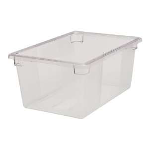 : Rubbermaid Commercial Products FG332800CLR 16 5/8 Gallon Food/Tote 