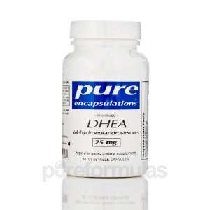  Pure Encapsulations DHEA 25 mg. 60 Vegetable Capsules 