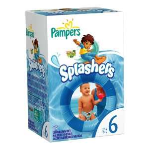  Pampers Splashers Size 6 Diapers 17 Count Health 