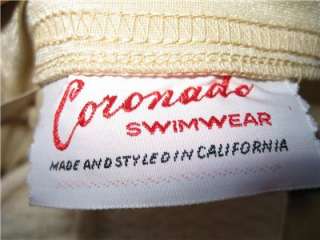 Pair NOS 50s Swim Briefs Coronado California Trunks  