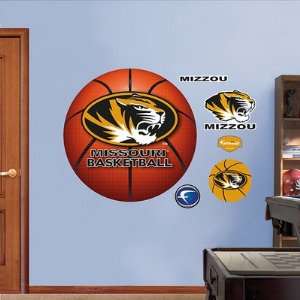  Missouri Tigers Basketball Logo Fathead NIB Everything 