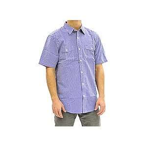  Hurley Solution S/S Woven (Blue) Large   Wovens 2012 