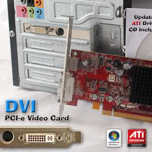 Dell Inspiron 530 531 535 560 580 620 DVI PCI e x16 Video Card Desktop 