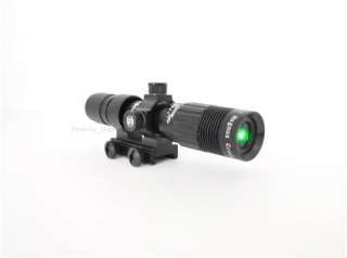   Rifle Green Laser Designator Sight Dot Flashlight w/ mount  