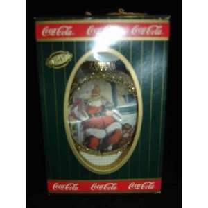  Coca Cola Glass Ball Christmas Ornament 