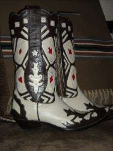 Rancho Loco Gambler Cowboy Western Boots 10.5 D  