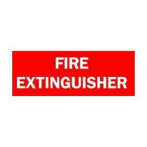 Sign,7x10,fire Extinguisher   BRADY  Industrial 