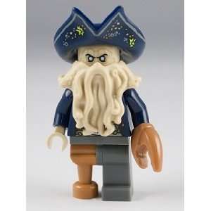  Lego Davy Jones Mini Figure Captain of the black Pearl 
