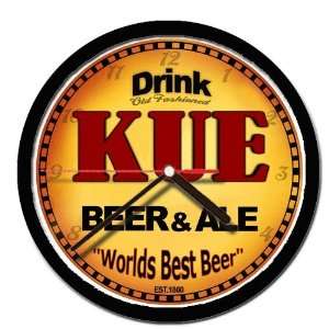  KUE beer and ale cerveza wall clock: Everything Else
