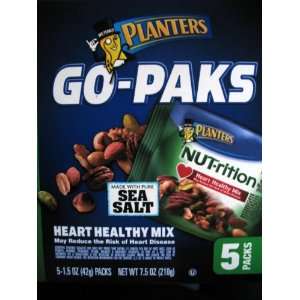 Planters GO PAKS NUTrition 5 packs per box.3 Boxes  