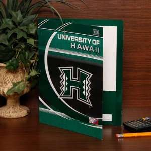  NCAA Hawaii Warriors Team Folder: Sports & Outdoors