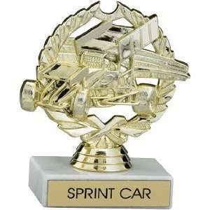  Car Racing Trophies   5 Inch Sprint Car: Cell Phones 
