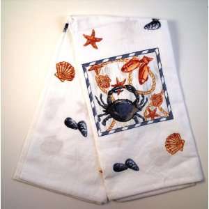    Chesapeake Bay Blue Crab Bar Grill Cotton Towel: Home & Kitchen