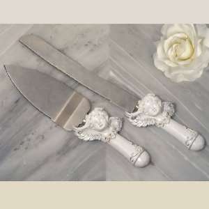  Heaven Sent Collection Cake And Knife Set