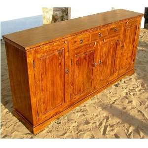   Sideboard Buffet Credenza Storage Curio Cabinet Furniture & Decor