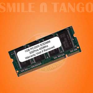 1GB PC3200 400Mhz DDR SODIMM 1G LAPTOP RAM MEMORY 3200  