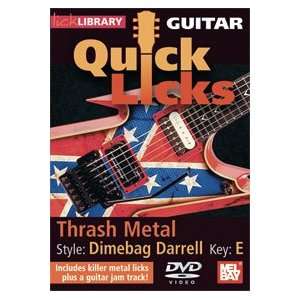  Guitar Quick Licks   Dimebag Darrell Style DVD: Everything 