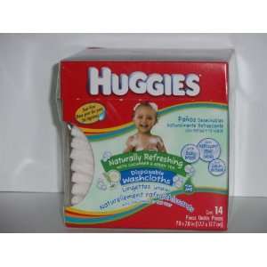  Huggies Nourishing Disposable Washcloths with Cucumber 