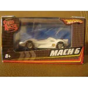 HOT WHEELS SPEED RACER MACH 6 IN DISPLAY CASE : Toys & Games :  