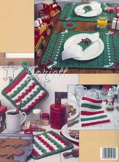Christmas Bazaar, holiday crochet patterns OOP new  