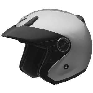   Scorpion EXO 200 Solid Helmet Light Silver XL 07 100 11 06 Automotive