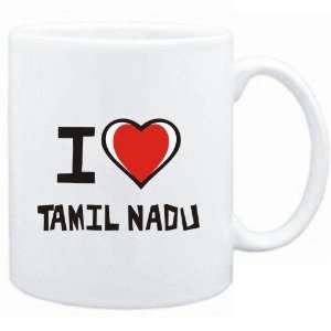  Mug White I love Tamil Nadu  Cities