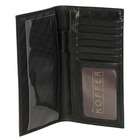   Checkbook Wallet with ID   Leather/Color Country Lux Black