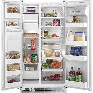 25 cu. ft. Side By Side Refrigerator w/ PUR® Water Filtration (5942 