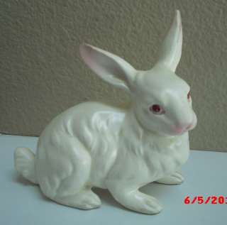 Vintage Kelvins Kelvins WHITE RABBIT bunny figurine  