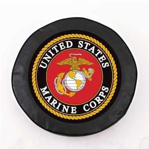  United States Marine Corps Logo Tire Cover (Black) A H2 Z 