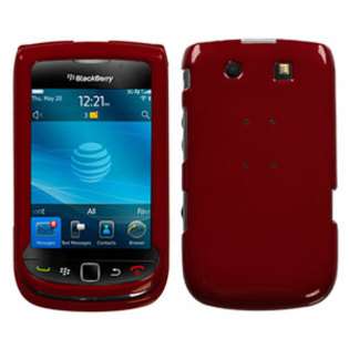 Mybat Accessories Blackberry 9800 Torch Phone Protector Cover, Red at 
