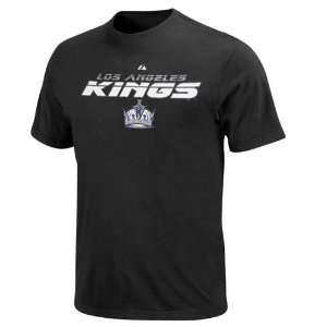 Majestic Los Angeles Kings Youth Black Attack Zone T shirt (Medium 