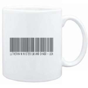 Mug White  Lutheran Ministerium And Synod   Usa   Barcode Religions 
