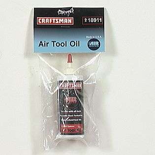 oz. Air Tool Oil  Craftsman Tools Air Compressors & Air Tools Air 