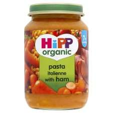 Hipp 7 Month Organic Pasta Italienne With Ham 190G   Groceries   Tesco 