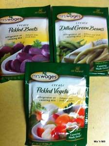 Mrs. Wages PICKLED VEGETABLES Beets, Dilled Green Beans  
