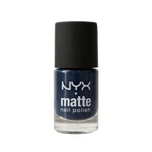  NYX Cosmetics Matte Nail Lacquer Polish MNP10 Matte Navy 