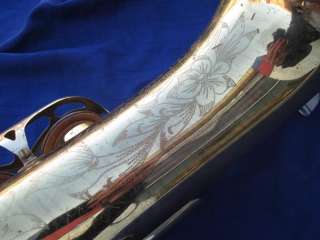 Vintage King Super 20 Tenor Sax Saxophone with case for restoration 