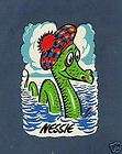 20 Loch Ness Monster, Cartoon Nessie, Decals Transfers