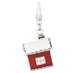  Sterling Silver House Charm Jewelry