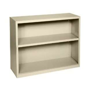    Inch Wide by 13 Inch Deep by 29 Inch High Two Shelf Book Case, Putty