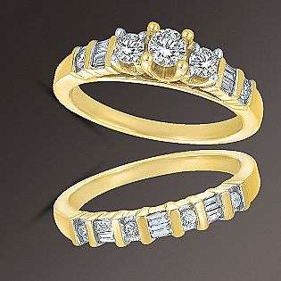   Frame Bridal Set  Today Tomorrow Together Jewelry Diamonds Rings