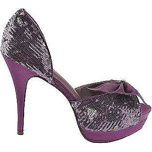   Satin/Sequin  Night Moves by Allure Shoes Womens Evening & Wedding