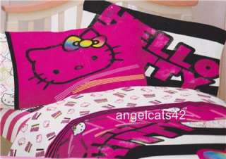 Hello Kitty Full Size Comforter and Sheet Set  