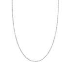 Kids Gold Jewelry Source 14k White Gold Replacement Cable Chain 15