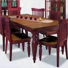   Reinisch Co. ColorTime Cafe Maspero Dining Table in Chili Pepper Red