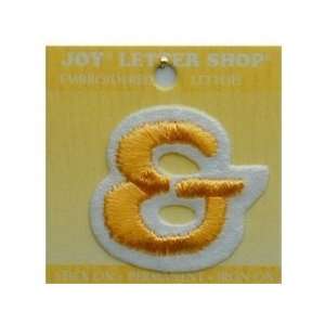  Joy Letter Shop Iron On Gold & (6 Pack)