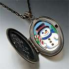 Pugster Christmas Pendants Snowman In Woods Pendant Necklace