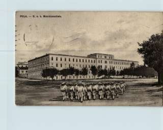 Pola   K.u.K Maschinenschule   Antique Postcard(160899)  